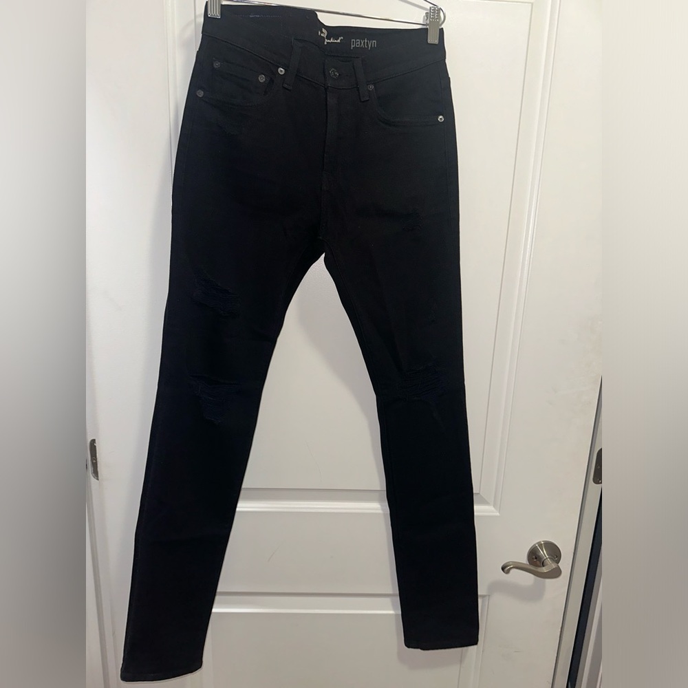 7 For All Mankind PRE LOVED DISTRESSED JEANS - SIZE 28 - SKINNY FIT
